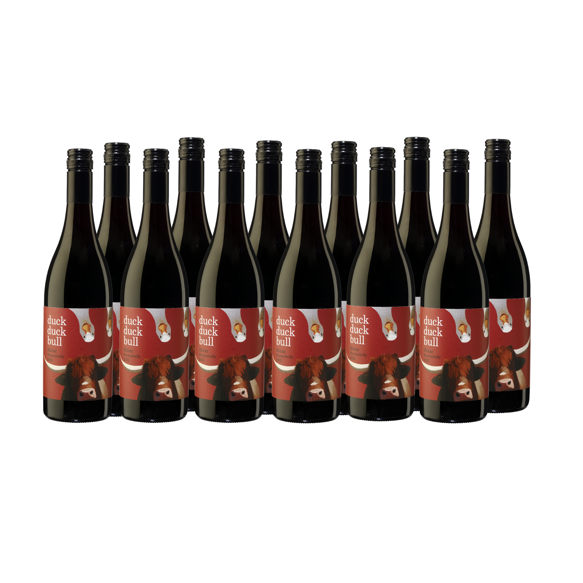 2022 Duck Duck Bull Shiraz Dozen